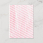 ベビーおむつラッフルチケット エンクロージャーカード (裏面)