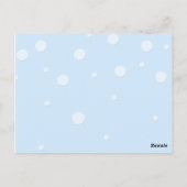 ベビーおむつラッフルチケット ポストカード (裏面)