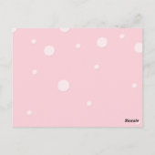 ベビーおむつラッフルチケット ポストカード (裏面)