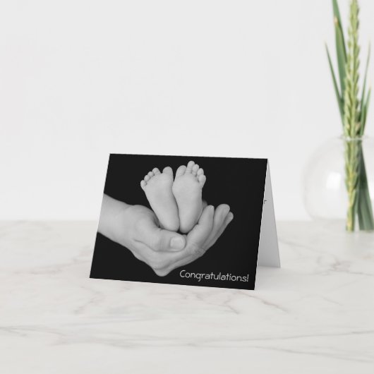 ベビーおめでとうございます カード (正面)