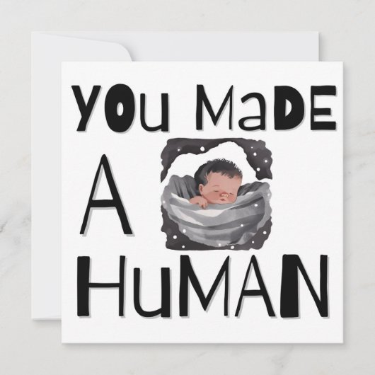 ベビーおめでとうございます シーズンカード (正面)