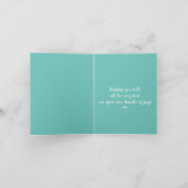 ベビーおめでとうカードby dalDesignNZ カード (内部)