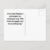 ベビーおめでとうユニセックスカード、新着、 ポストカード (裏面)