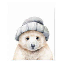 ベビーおもしろいのホッキョクグマ