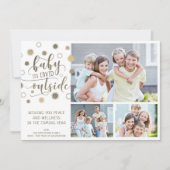 ベビーおもしろいは3枚の写真の外でビデオになっている シーズンカード (正面)