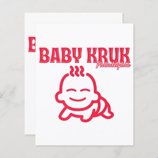 ベビーおもしろいクルクフィラデルフィアプレミアム (正面/裏面)