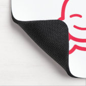 ベビーおもしろいクルクフィラデルフィアプレミアム マウスパッド (コーナー)