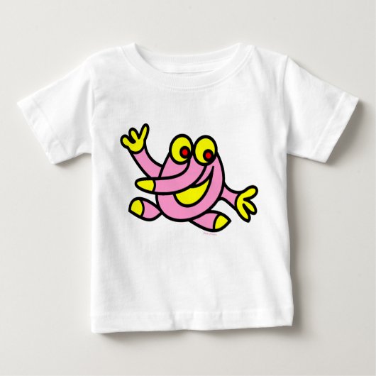 ベビーおもしろいシャツバイジャンゴ ベビーTシャツ (正面)