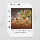 ベビーおもしろいシャワー招待状 招待状 (正面/裏面)