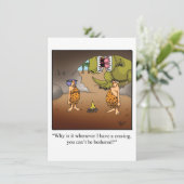 ベビーおもしろいシャワー招待状 招待状 (スタンド正面)