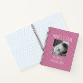 ベビーおもしろいジャーナルと七宝文柄 ノートブック (内部)