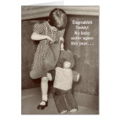 ベビーおもしろい姉妹への聖降誕祭の願い (正面)