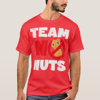 ベビーおもしろい発表チームNo Nuts Parents Gende Tシャツ