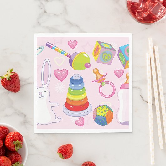 ベビーおもちゃ及び子供部屋必需品 スタンダードランチョンナプキン