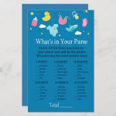 ベビーおもちゃ財布のゲームの中に何があるか (正面/裏面)