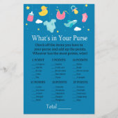 ベビーおもちゃ財布のゲームの中に何があるか (正面)