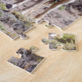 ベビーおよびママBurro ジグソーパズル (側面)