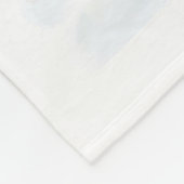 ベビーおよび親ペンギン フリースブランケット (角)