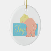 ベビーお尻 セラミックオーナメント (右)