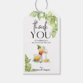 ベビーお披露目パーティー ギフトタグ (正面)