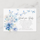 ベビーお洒落エンクロージャカード用蝶ブック エンクロージャーカード (正面)