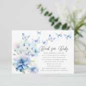 ベビーお洒落エンクロージャカード用蝶ブック エンクロージャーカード (スタンド正面)