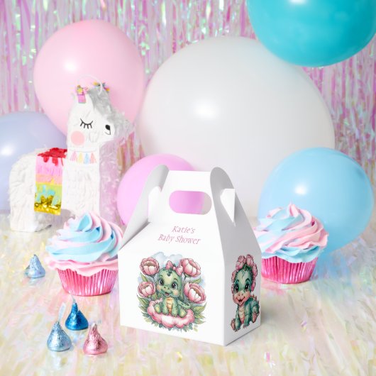 ベビーお洒落シャワーディノディライト フェイバーボックス (パーティー)