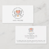 ベビーお洒落ドゥラ誕生コーチ 名刺 (正面/裏面)