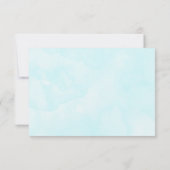 ベビーお洒落バニーがバルーンに登場 サンキューカード (裏面)