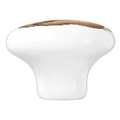 ベビーお洒落ベアーウッドランドフォレストグリーンリー セラミックノブ (側面)