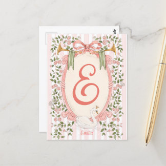 ベビーお知らせ - スワン プリンセス ポストカード