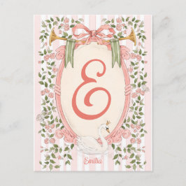 ベビーお知らせ - スワン プリンセス ポストカード