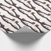 ベビーかたつむりの逆上の包装紙 ラッピングペーパー (角)