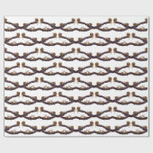 ベビーかたつむりの逆上の包装紙 ラッピングペーパー (フラット)