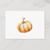 ベビーかぼちゃ&ぬいぐるみ用の本 エンクロージャーカード (裏面)