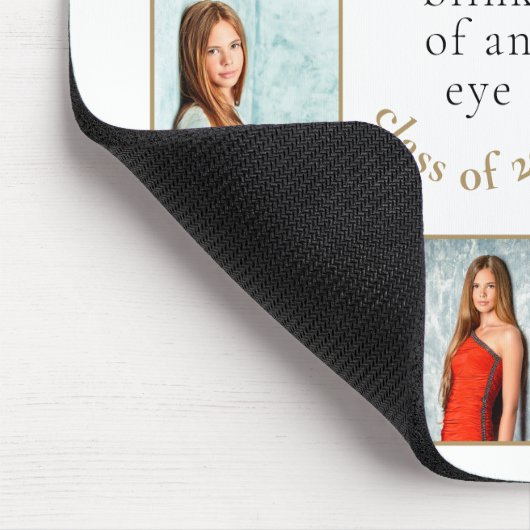 ベビーから大学院10年写真名大学院の思い出 マウスパッド (コーナー)