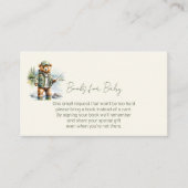 ベビーかわいいクマ魚釣り エンクロージャーカード (正面)