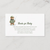 ベビーかわいいクマ魚釣り エンクロージャーカード (正面)