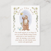 ベビーかわいいニットフローラウッドランドベア エンクロージャーカード (正面)