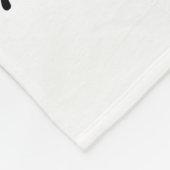 ベビーかわいいミトンの冬の外で寒さ フリースブランケット (角)