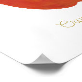 ベビーかわいいリンゴ保育園 ポスター (角)