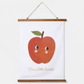 ベビーかわいいリンゴ保育園 吊り下げ型タペストリー (正面)