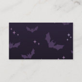 ベビーかわいい不気味カルドロン赤ちゃんシャワーの本 エンクロージャーカード (裏面)