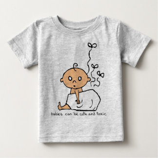 ベビーかわいい毒性 ベビーTシャツ