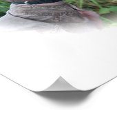 ベビーかわいらしオランウタンのポスター ポスター (角)