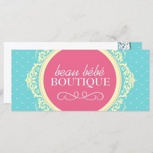 ベビーかわいらしブティック商品券 (正面/裏面)