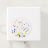 ベビーかわいらし開花ワイルドフラワーありがとう フェイバータグ (インサイチュ)