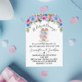 ベビーがイースタージェンダーを醸造している紅茶の招待状 シーズンカード