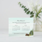 ベビーがゲームカードに到着した時の森の冒険の推測 招待状 (スタンド正面)