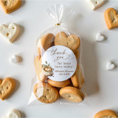 ベビーがコーヒーの赤ちゃんシャワーを醸造している ラウンドシール